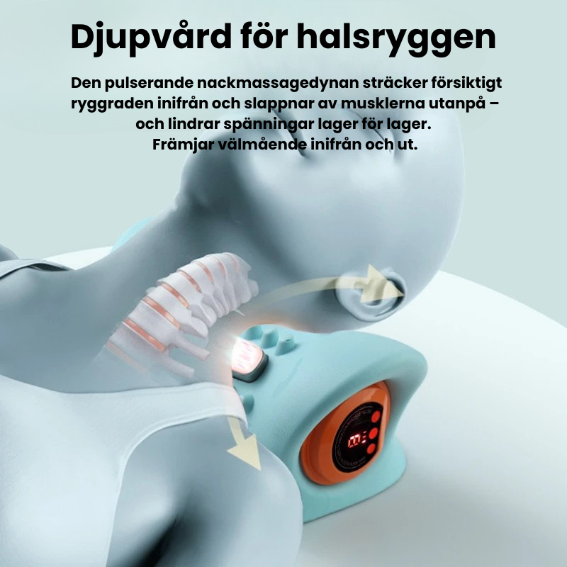 4‑i‑1 Massagerare för Nacke & Rygg