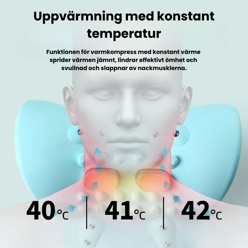 4‑i‑1 Massagerare för Nacke & Rygg