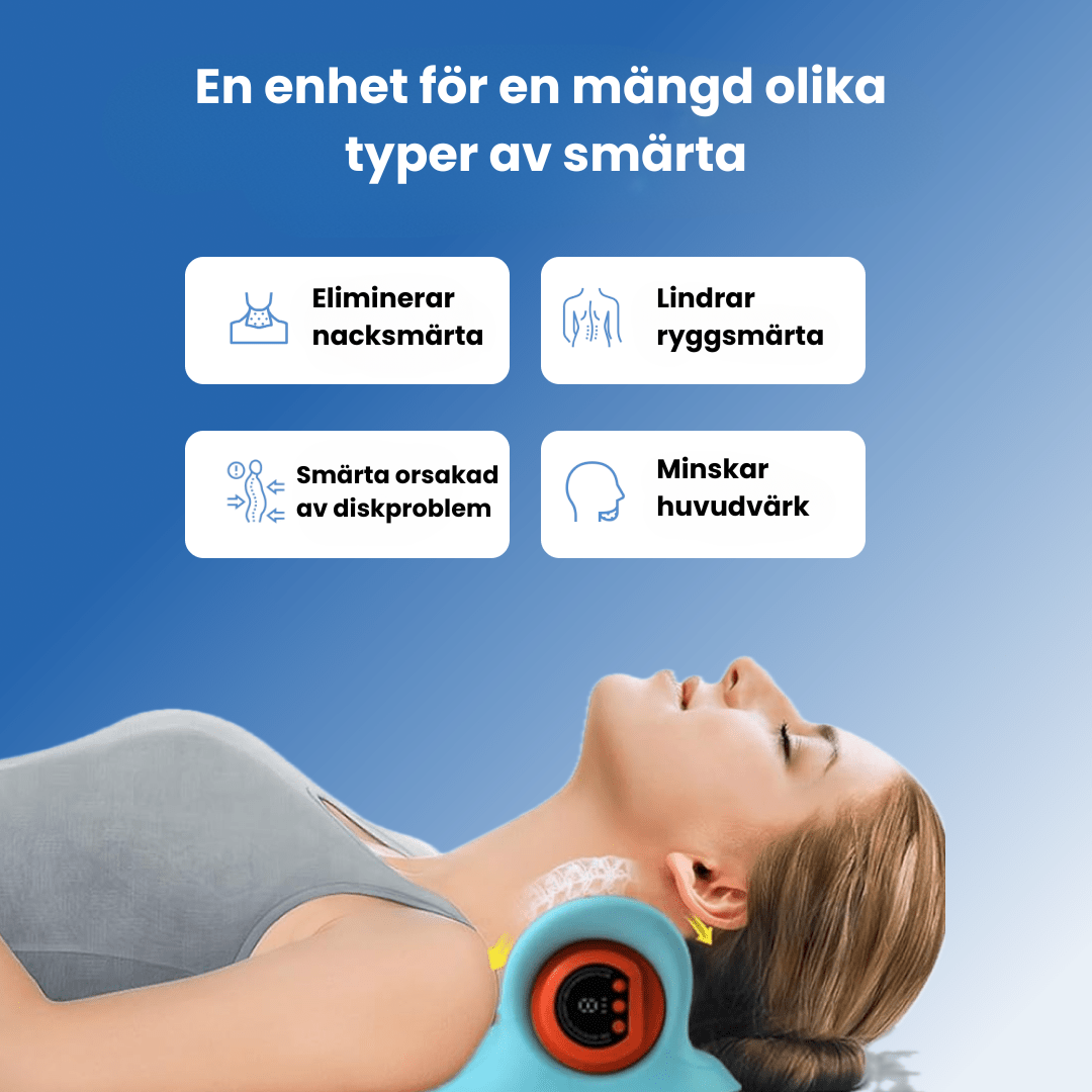 4‑i‑1 Massagerare för Nacke & Rygg