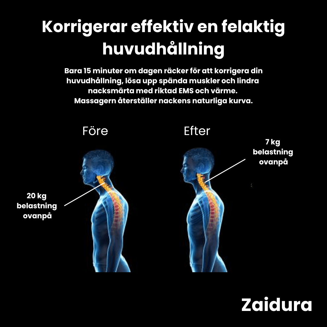 4‑i‑1 Massagerare för Nacke & Rygg