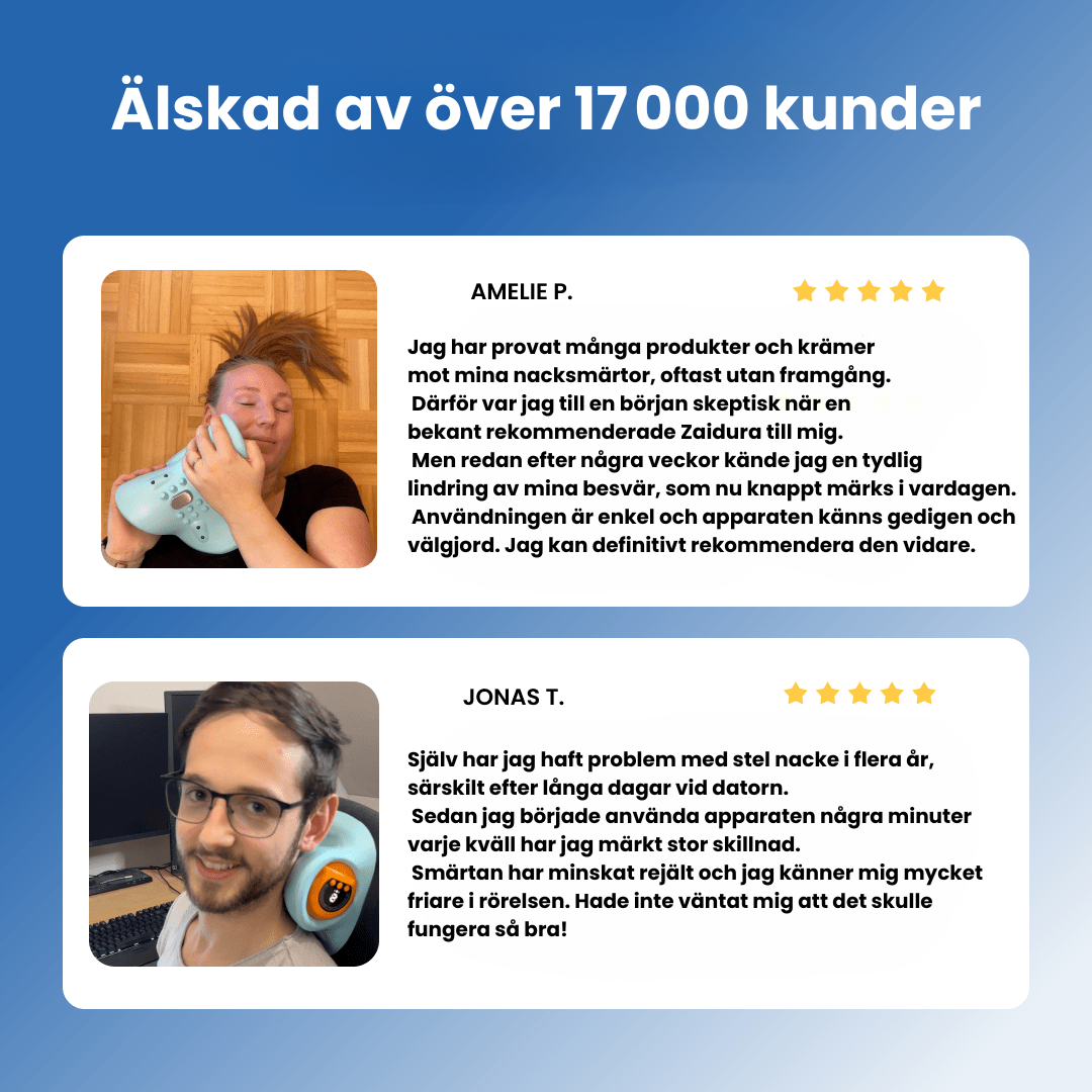 4‑i‑1 Massagerare för Nacke & Rygg