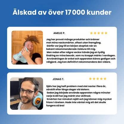 4‑i‑1 Massagerare för Nacke & Rygg