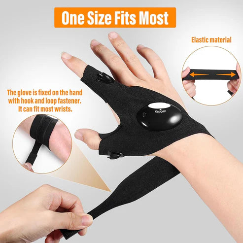 LightFlex | LED Fingerljushandskar