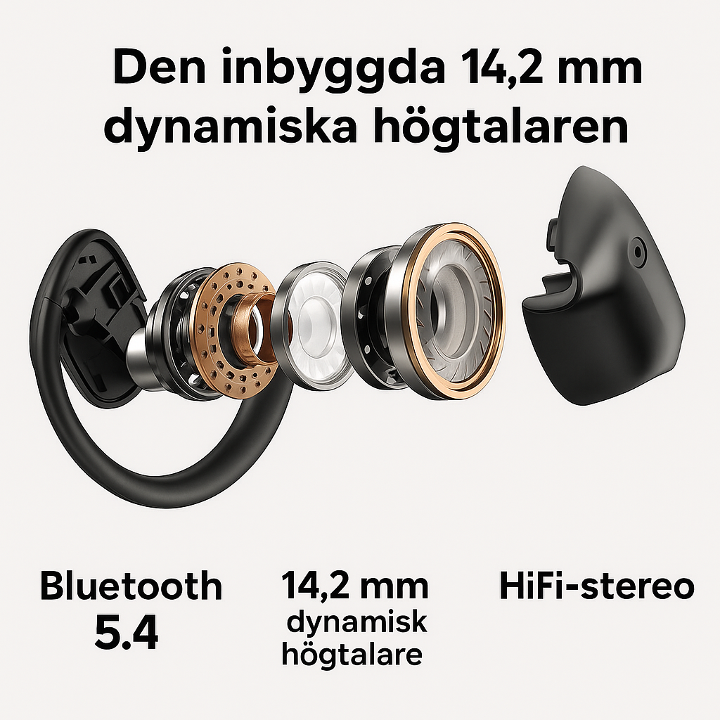 Talk Tech™ Översättnings-Earbuds