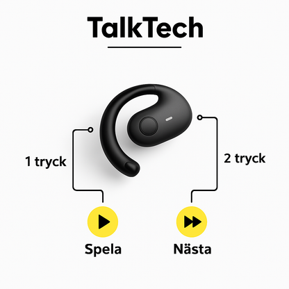 Talk Tech™ Översättnings-Earbuds